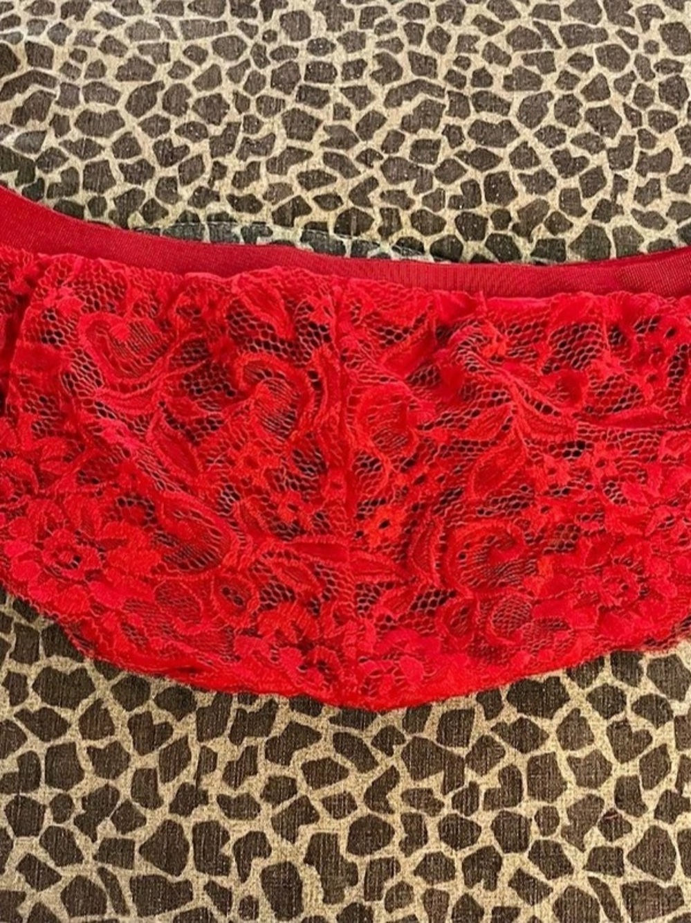 Red Lace Panties
